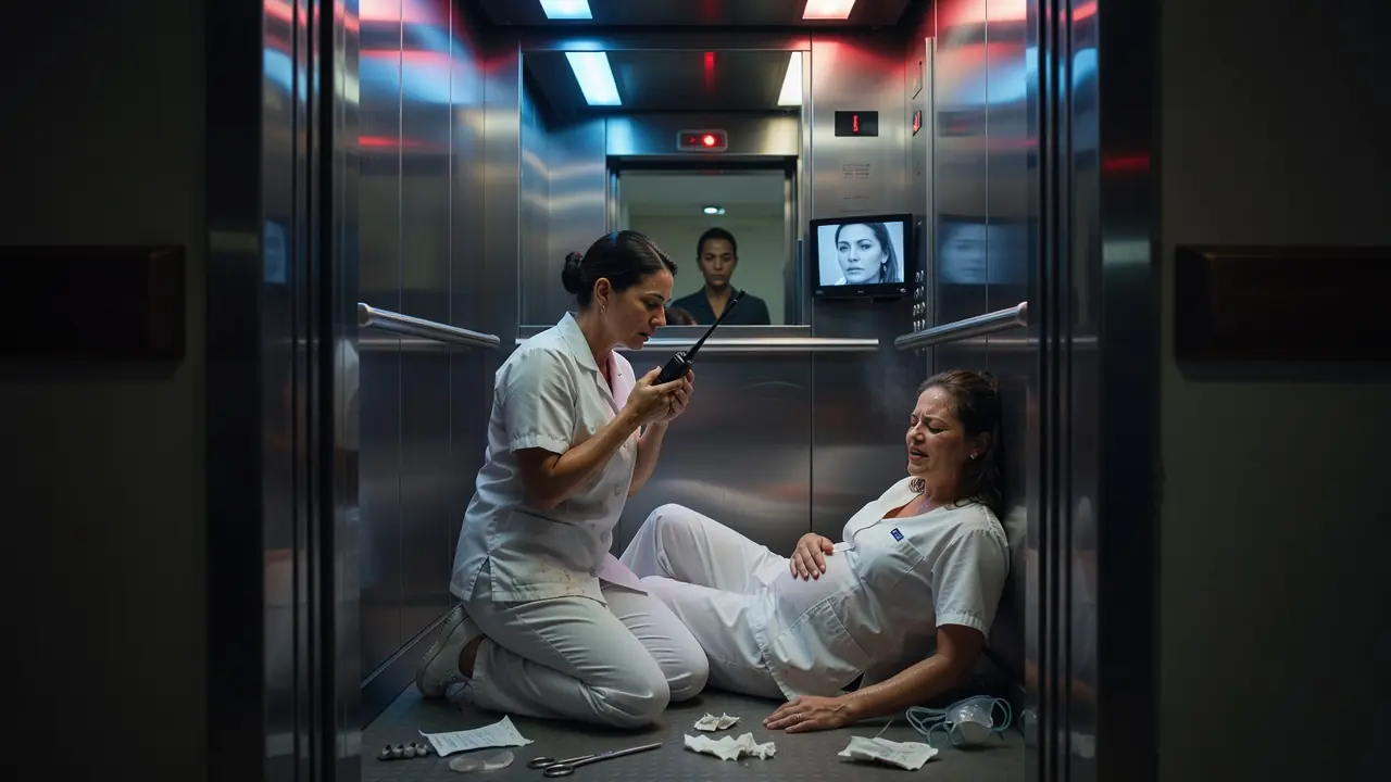 Parto de emergência no elevador marca capítulo tenso da novela