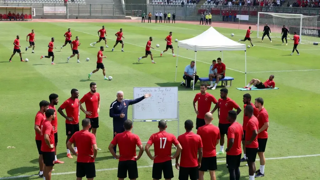 Al Ahly Intensifica Preparação para Decisão da Capital Cup